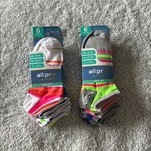 NWT - Bundle Of White and Gray Ultra Soft Athletic Socks!
